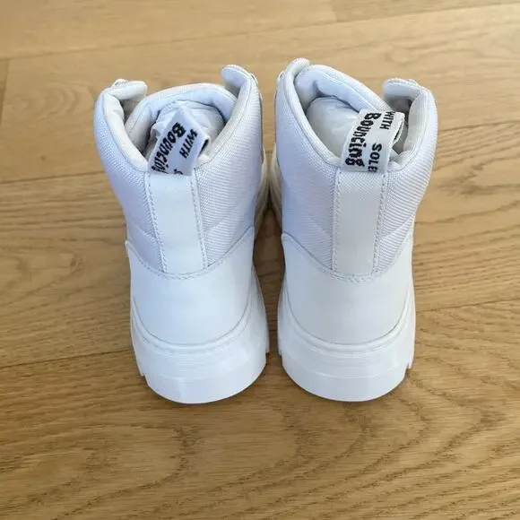 Dr. Martens - Combs Ajax Non Woven E97 Extra Tough 50/50 Poly Casual Boots White - Picture 6 of 7